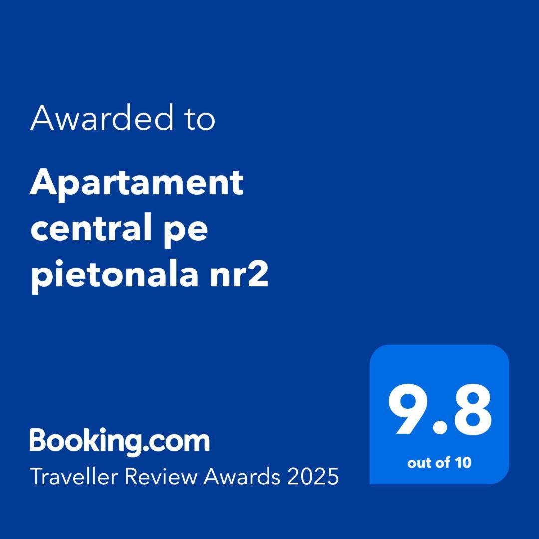 Apartament Central Pe Pietonala Nr2 Hunedoara Extérieur photo